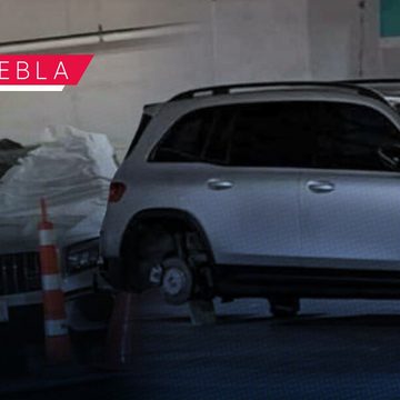 Roban cuatro llantas a Mercedes-Benz en estacionamiento de Torres Médicas