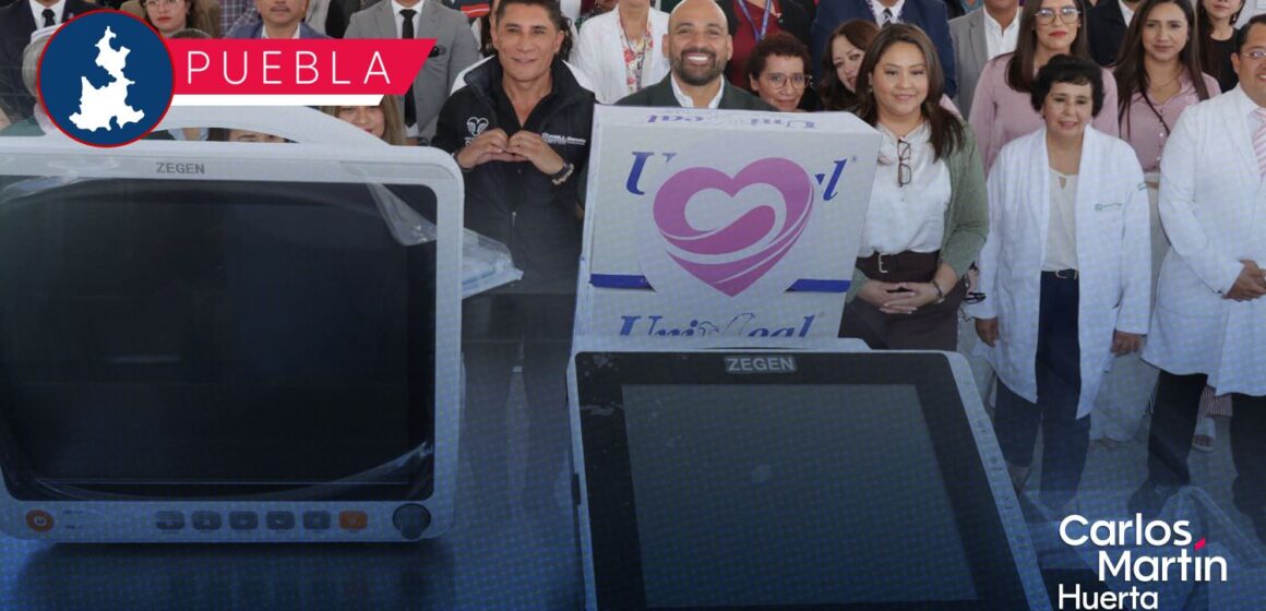 SEDIF Puebla invierte 3.4 MDP en equipo médico, insumos oncológicos y ortopédicos para 4 unidades de salud