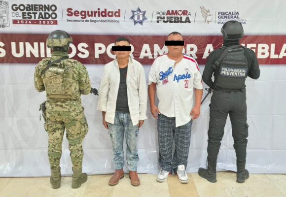 Caen Norberto N., líder de “Los Pelones”, y “El Tarrito” en Chietla