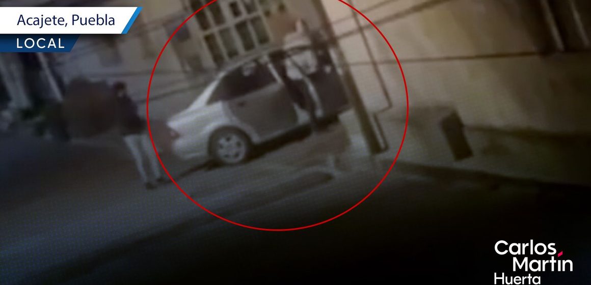 Balean y arrollan a joven afuera de su domicilio en Acajete