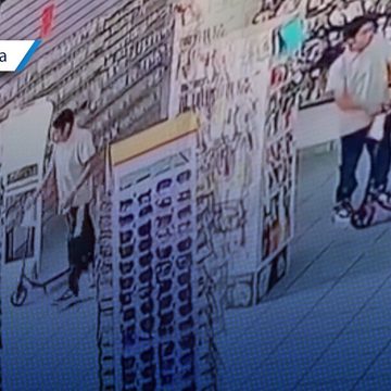 Sujeto roba vehículo eléctrico de la tienda Corte Asia en Tehuacán