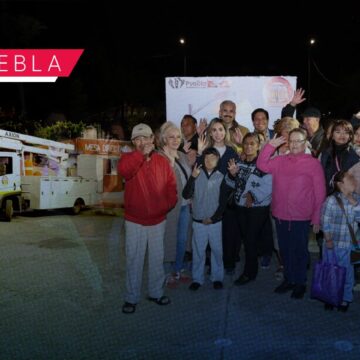 San Bartolo alcanza el 100% de alumbrado público LED con la estrategia Puebla Brilla de Pepe Chedraui