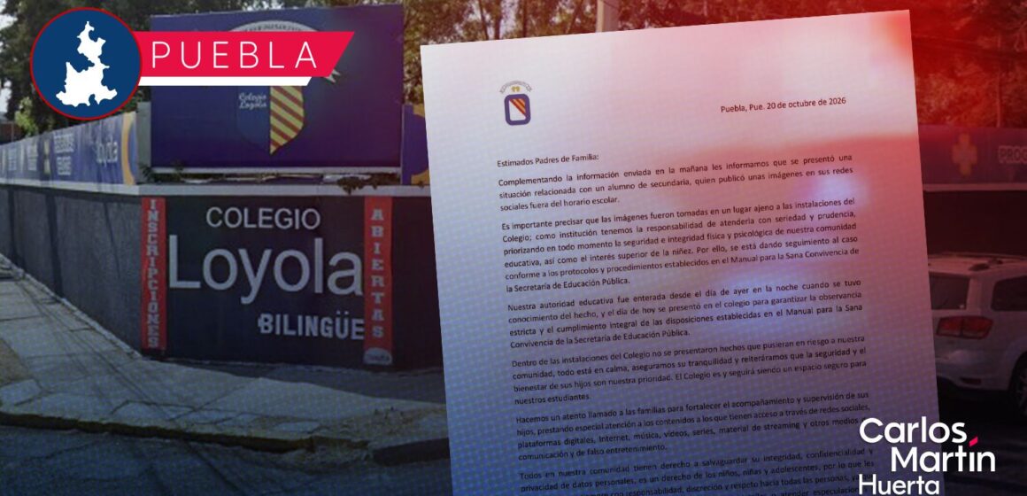 Tras foto de alumno armado, Colegio Loyola activa protocolos de seguridad