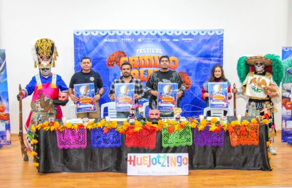 Huejotzingo se declara listo para recibir miles de visitantes con el festival Camino de las Almas