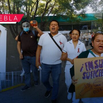 Trabajadores del IMSS anuncian nueva marcha en Puebla; aquí los detalles