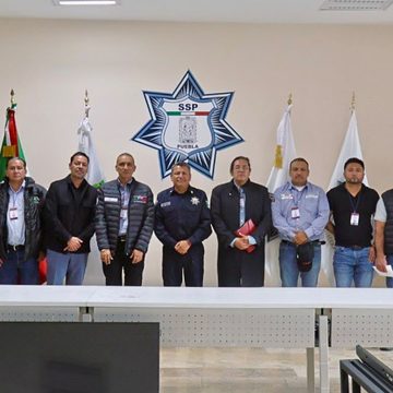 SSP y AMOTAC acuerdan reforzar la seguridad en carreteras de Puebla