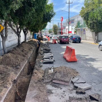 Agua de Puebla renueva la red de agua potable en la 25 Sur en beneficio de 4,700 habitantes