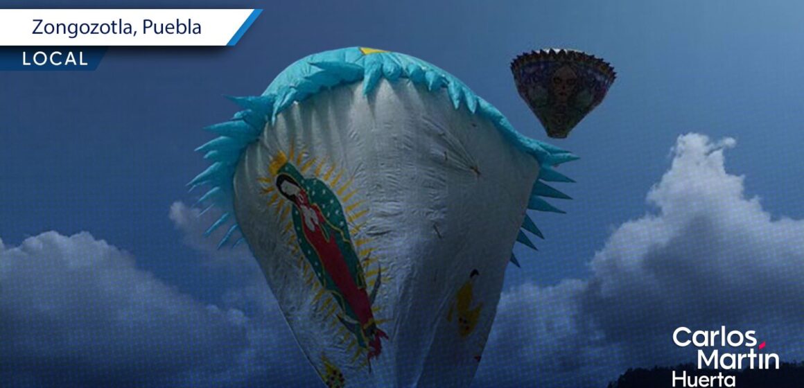 Zongozotla alista el Concurso Regional de Globos de Cantoya Monumentales 2026 por Día de Muertos