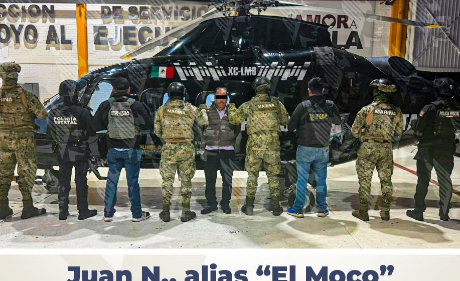 FGE Puebla confirma traslado de “El Moco” al Altiplano