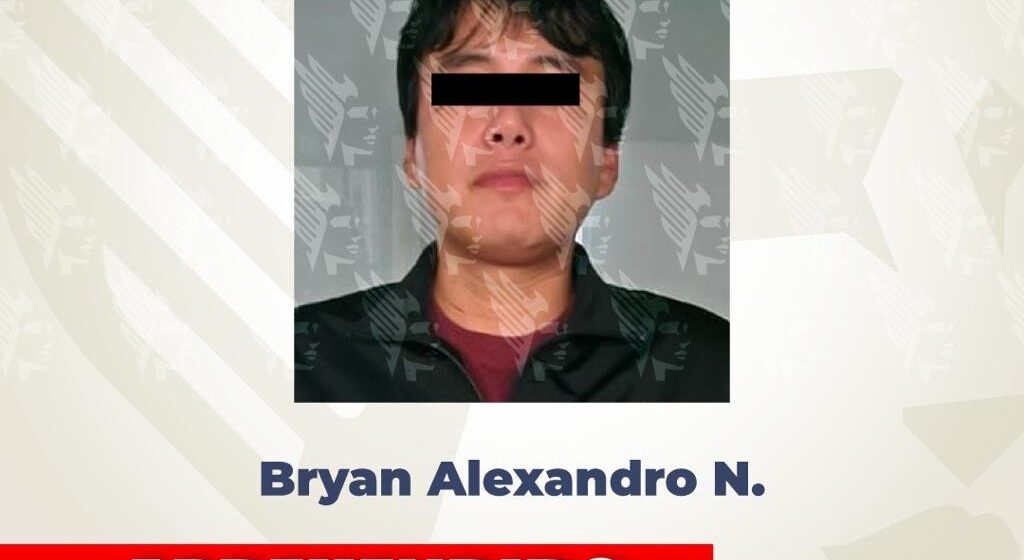 Detienen a Bryan Alexandro por el feminicidio de su pareja María Fernanda