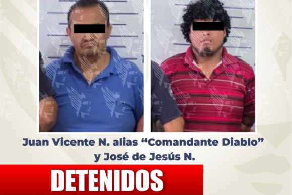 “Comandante Diablo”, presunto generador de violencia, es detenido durante cateo en Del Valle