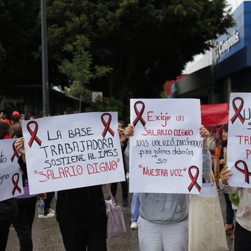 Trabajadores del IMSS convocan a segunda marcha nacional tras rechazar propuesta salarial